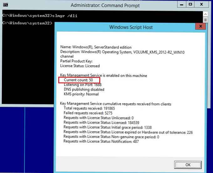 Windows server kms key